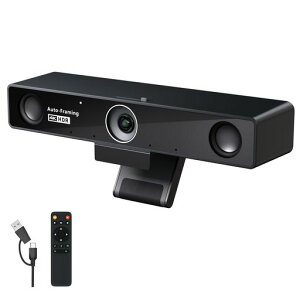 Nearity V30S ��c�pweb�J���� 4K UHD �E�F�u�J���� 120°�L�p�����Y ������c������ 8MP CMOS�Z���T�[ AI�m�C�Y�L�����Z�����O �}�C�N�E�X�s�[�J�[���� USB�ڑ� �v���O&�v���C �g���}�C�N�Ή� �ő�8m�c