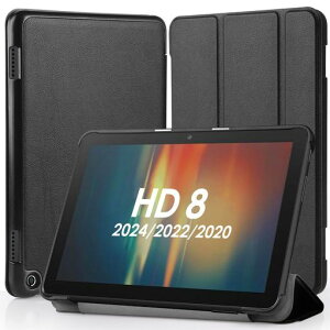 Hianjoo Fire HD 8 �Ή� �P�[�X (2024/2020/2022�N���� ��12/10����p) �^�u���b�g�P�[�X Fire HD 8/8 Plus �Ή� �J�o�[ 8�C���` �X�^���h�@�\�t�� �I�[�g�X���[�v�@�\ �S�ʕی�P�[�X �ϏՌ�