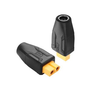 SinLoon2��XT60-DC7450�A�_�v�^�[�R���o�[�^�[�w�b�hXT60-DC7.4mmX5.0mm���C�����XTS100�͂񂾂��āAFPV���j�^�[�d���A�h���[���p(XT60���X-DC7450���X)