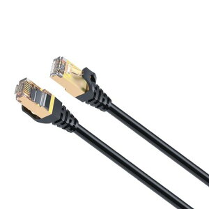 LAN�P�[�u�� CAT8 ������40Gbps/2000MHz �ܐ܂�h�~ �C�[�T�l�b�g�P�[�u�� �V�[���h ���f�� ���[�^ PS3 PS4 Xbox���ɑΉ� (0.5M)