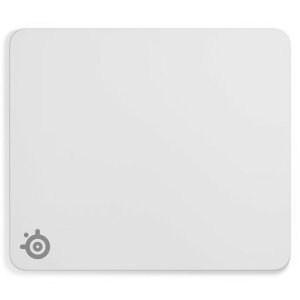 SteelSeries �Q�[�~���O�}�E�X�p�b�h QcK Heavy L White �Ɍ� 45cmx40cmx0.6cm �m���X���b�v���o�[�x�[�X ����~�߉��H �ϐ� ���􂢉\ �ϋv�� 67503 �z���C�g