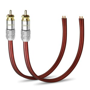 UCINNOVATE 30cm 2�Z�b�g RCA�X�s�[�J�[�P�[�u���R�l�N�^�A1�t�B�[�g14AWG���_�f���X�s�[�J�[�P�[�u�� RCA�I�[�f�B�I�I�X�\�P�b�g���症���A�_�v�^�[�A�A���v�A���V�[�o�[�A�X�s�[�J�[�A�r�c