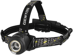 GENTOS(�W�F���g�X)LED�w�b�h���C�gUSB�[�d���y���邳700���[����/���p�_��10����/�㕔�F�����z��p�[�d�r�g�p���o�e�BLY-217R