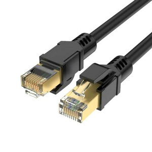 LAN�P�[�u�� CAT8 �J�e�S���[8 �f���ɋ������b�V���f�� 40Gbps/2000MHz ��x�� �C�[�T�l�b�g�P�[�u�� �ܐ܂�h�~ �V�[���h �T�[�o�[ �V�[���h ���f�� ���[�^ PS5 PS4 PS3 PC�Q�[���@ �R���\�[�� �����c