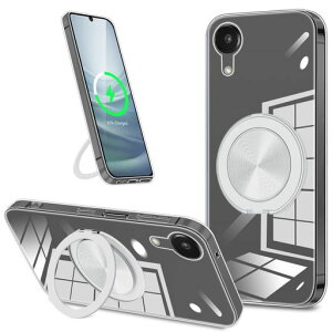 LOGABIO DIGNO SX5 �P�[�X TPU MagSafe�Ή� �����O�t�� �X�^���h�@�\ TPU KC-S306 �J�o�[ ���@�\�X�^���h �����O �}�O�l�b�g���� �c�����Ή� �B�����[�� �ϏՌ� ���^ ���y�� �S�ʕی� ���ςȂ� ��G��c
