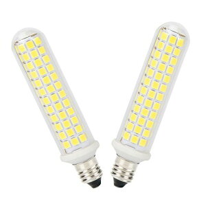 SZHZS E11 LED�d�� 9W 100W �`���� �����Ή� LED �d�� E11 ���� ���a11mm 900LM 360�x�L�z���^�C�v ���P�x �ȃG�l PSE�F�؍ς� (2, �����F)