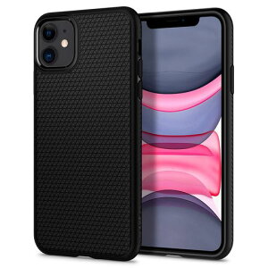 Spigen�y�n��18�N�̋Z�p�́ziPhone11�P�[�X�ϏՌ��ČRMIL�K�i�擾�}�b�g���炳��TPU�\�t�g�o���p�[�Ռ��z�����C�����X�[�d���L�b�h�E�G�A�[076CS27184(�}�b�g�E�u���b�N)