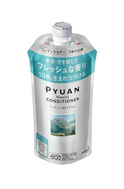 PYUAN(ピュアン) メリットピュアン ナチュラル (NATURAL) ミンティー&ミュゲの香り コンディショナー つめかえ用 340ML 高橋 ヨーコ コラボ 340ミリリットル (X 1)