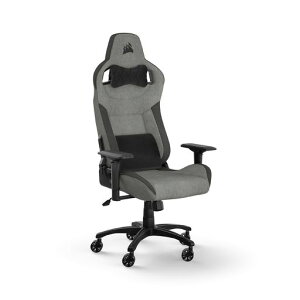 CORSAIR T-3 RUSH V2 Grey/Charcoal 2023�V���f�� �Q�[�~���O�`�F�A �I�t�B�X/�f�X�N�`�F�A �Q�[���p ���N���C�j���O �p�\�R���`�F�A PU���U�[ �������� �y�O���[/�u���b�N�zCF-9010056-WW