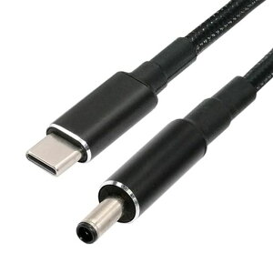 NFHKUSB-C100W20V���͂���DC4.5*3.0mmPD�d��65W�o�͏[�d�P�[�u��QCPD�^�C�vC�Ή��ADELL���b�v�g�b�v�Ή�