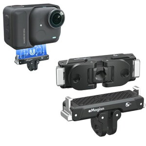 Insta360GoUltra�J�����Ή��N�C�b�N�����[�X�}�E���gforInsta360GOUltra���C�}�E���g�A�N�Z�T���[1/4�l�W���t���܂��ݎ��N�C�b�N�����[�X�A�_�v�^�[�A���~�������ϏՌ�����~��