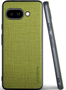 Aioria�݊����P�[�XforGooglePixel9A5G���n�p�^�[�����U�[�����ɕی쏃�F�X�}�z�P�[�X(GreenforPixel9A)