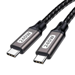 USB Type-C �P�[�u�� 1.5M PD3.1�Ή� 240W���}���[�d USB2.0�K�i USB-C to C ���ϋv�i�C�����҂� MacBook/Surface/Android�X�}�z�ȂǑΉ�