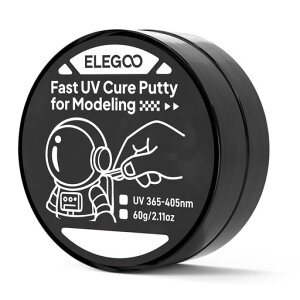 ELEGOOUV�ڒ��p�e���f���p365~405mmUV���C�g�Ή��~�j�`���A�͌^��C�p���d���S�y�z���C�g60g