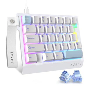 AJAZZAK029�Ў�Q�[�~���O�L�[�{�[�h���J�j�J���L�[�{�[�h���s�b�h�g���K�[�Ή�29�L�[�z�񎥎��Ή�8000Hz�|�[�����O���[�g0.01mmRT���x0.125ms����x���A���~�j�E�������v���[�g5�w�����\��RGB�c