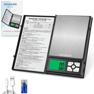 DIHAKARI�͂���L�b�`���f�W�^���X�P�[��0.1g�P��3kg�R���p�N�g�v�ʊ�USB�[�d��/���d�r���^�d�q�����܈����������蒲�����َq���v��W�t���N�b�L���O�g�ѕ֗��}��I�[�g�I�t�@�\�u���b�N
