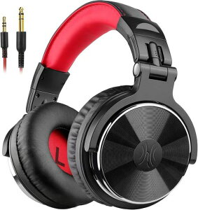 OneOdio Pro 10 �I�[�o�[�C���[�w�b�h�z�� �L�� �ቹ���� 50mm�h���C�o�[���� DJ���j�^�[ �w�b�h�t�H�� ���R�[�f�B���O �~�L�V���O �X�^�W�I���j�^�����O �M�^�[ �|�b�h�L���X�g�Ή� 6.35 & 3.5mm�c