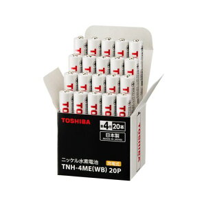 TOSHIBA(����) �[�d���j�b�P�����f�[�d�r �X�^���_�[�h���f�� �P4�`(20�{����) TNH-4ME(WB) 20P ���{��