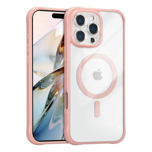 ZTOFERA for iPhone 16 Plus �}�O�l�e�B�b�N �P�[�X, �݊��� �� �}�O�Z�[�t ���C�����X �[�d, ���� �A���`�X�N���b�` �N���A �o�b�N �ϏՌ� TPU �o���p�[ �d�b �J�o�[ - �s���N