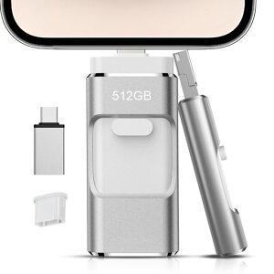 �y�A�v���s�v�E���K�F�ؕi�z512GBPhone�Ή�usb�������ʐ^�ۑ�����usb�Ɏʐ^���ڂ�4in1�t���b�V���h���������l�CUSB���ʑ}���X�}�zUSB�������[�t���b�V���h���C�uAndroid�p�\�R���Ή�USB������