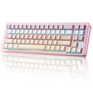 YUNZIIAL7168%�Q�[�~���O�L�[�{�[�h�t���A���~CNC�z�b�g�X���b�v�Ή������K�X�P�b�g���J�j�J���L�[�{�[�hNKRO2.4GHz���C�����XBT5.0/USB-C�L��RGB�o�b�N���C�gWin/Mac�p�����蕨