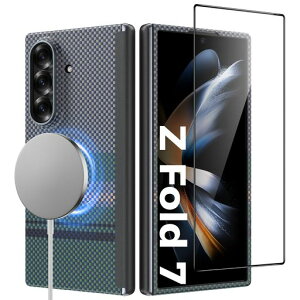 BENKSAuroraArmorAir�O�����h�R���{�A�T���X��GalaxyZFold7�p�P�[�X�ی�t�B�����AMagSafe�Ή��P�u���[�P�[�X�A�q���W�ی�E�ϏՌ��E�}�O�l�b�g��ZFold7�p�t�H���P�[�X