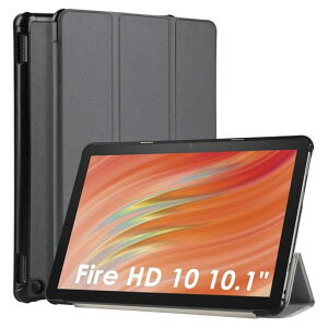 Fire HD 10 2023 �p�P�[�X 10�C���` �^�u���b�g�P�[�X Fire HD 10 ��13����p �ی�J�o�[ �X�^���h�@�\�t�� �I�[�g�X���[�v�@�\ �S�ʕی�P�[�X �y�� ���^ �ϏՌ� �C�菝�h�~ (�O���[)