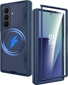 [Miimall]GalaxyZFold7�p�P�[�X�K���X�t�B�����t��Magsafe�Ή��h���h�o�N���A�}�O�Z�[�t��G��ǂ��ϏՌ����h�~�q���W�ی�J�o�[��䔖�^�M�����N�V�[Z�t�H�[���h7�N���A�}�O�l�b�g