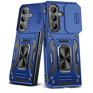 YULNCUZ Galaxy Z Fold7 �Ή� �P�[�X �����O�t�� �X���C�h���J�����J�o�[ �ϏՌ� �X�^���h�@�\ �ԍڃz���_�[ �����Y�ی� �M�����N�V�[Z �t�H�[���h7 �Ή� �X�}�z�P�[�X PC TPU�o���p�[ �h�o �l�C �c
