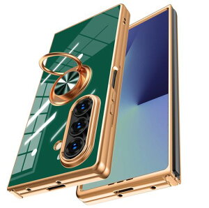 WOYSOBA�Ή�GalaxyZFold7�p�P�[�XSC-56F/SCG34�p�P�[�X�����O�t���ϏՌ��X�g���b�v�z�[���t�����b�L���H�����Ռ��z���X�^���h�@�\�������TPU�ԍڃz���_�[�Ή��M�����N�V�[Z�t�H�[���h7