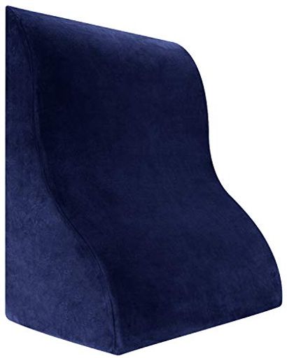 Meiz 三角クッション 腰枕 足枕 背もたれ クッション（グレー） - 椅子