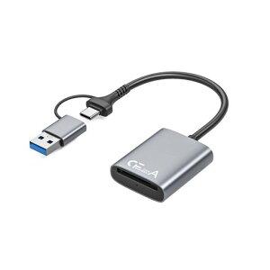 TREE DREAM CFexpress Type A�J�[�h���[�_�[, �f���A���|�[�gUSB 3.2 (Gen 2), USB-C&USB-A 2-in-1 Type A CFexpress ����, 10Gbps�����]��,
