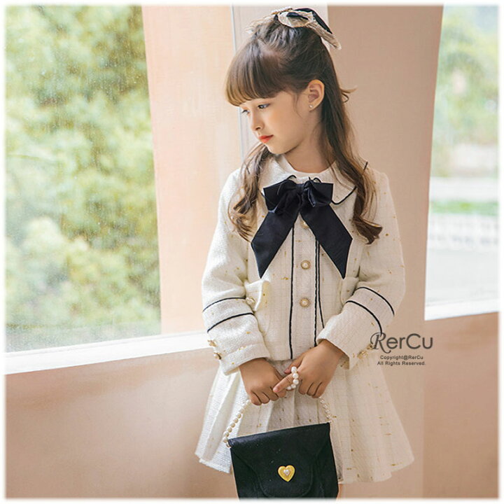 楽天市場 入学式 スーツ 女の子 卒園式 卒園 110 1 130 140 Cm 小学校 入学式 女の子 3点セット ジャケット スカート キッズ フォーマル 子供 スーツ 白 黒 パープル ホワイト ブラック 卒園式 結婚式 七五三 撮影 発表会 リボン 子供服