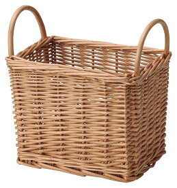 かご 即納可 カゴ バスケット ナチュラル ギフト 容器 収納 柳 4274 w24 d17 h18(25)cm