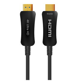 vodaview 光ファイバー極細 HDMI Cable 20m 直径4.5mm〔HDMI v2.0 4K/Ultra HD 3840×2160 60Hz〕【送料無料】