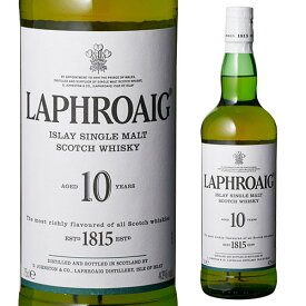 【全品P3倍 6/1限定】ラフロイグ 10年 40度 700ml 箱付きwhisky_YLP10[ウイスキー][スコッチ][アイラ][シングルモルト][長S]