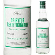 スピリタス 500ml 96度 ポーランド ウォッカ VODKA スピリッツ 八幡 予約 2026/4月中旬以降発送予定