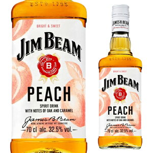 �W���r�[���s�[�` 700ml 32.5�x �T���g���[ �o�[�{�� ���L���[�� JIM BEAM PEACH ��S