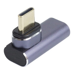 Type-C �}�O�l�b�g �ϊ��A�_�v�^ USB4 MAX 140W �f�[�^�]�� 40Gbps �[�d �X�g���[�g L���^ L�^ �}�O�l�b�g�E�� �f���M���Ή� USB C �^�C�v C �X�}�[�g�t�H�� �p�\�R�� �^�u���b�g PR-MAG-AD2