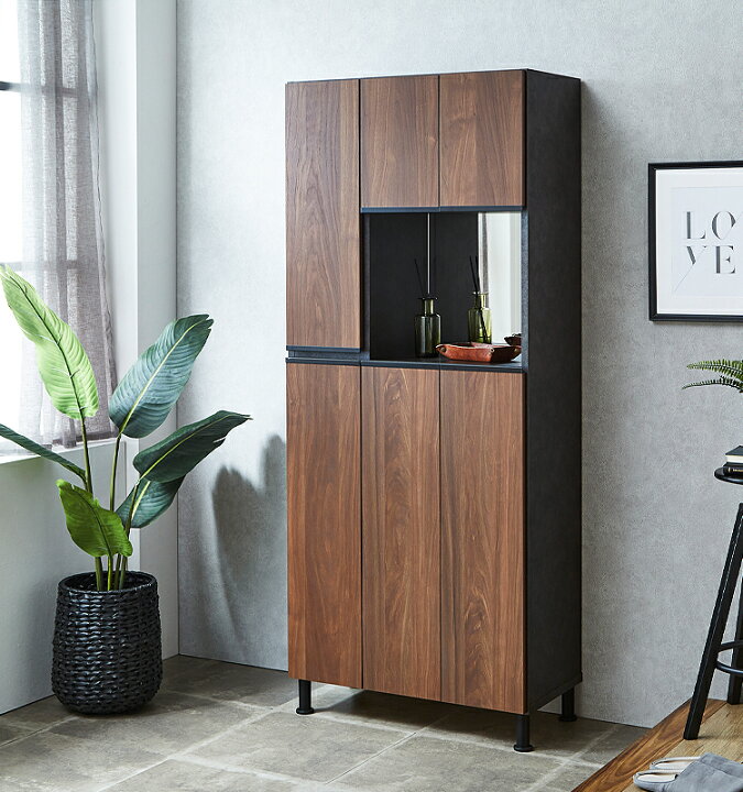 R098 国産 シュッズボックス、下駄箱、幅75cm 美品