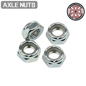 スケボー INDEPENDENT インディペンデント INDEPENDET GENUIN PARTS AXLE NUTS（4個セット）インディペンデント アクセルナット スケートボード SKATE あす楽 公式 正規店