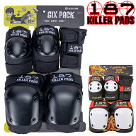 187 KILLER PADS 187 キラーパッド プロテクター 187 KILLER PAD ADULT SIX PACK BLACK STEVE CABALLERO …