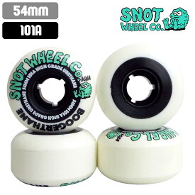 スケボー ウィール SNOT WHEEL BOOGERTHANE TEAM 54mm 101a スケートボード WHEEL SKATE あす楽 公式 正規店 コンビニ受取り可能