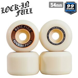 _12/5͒I100PobN^_12/5͒I100PobN^Ɂy10OFFzXP{[ EB[ SPITFIRE Xsbgt@CA FORMULA FOUR F4 WHEELS 99DU LOCK-IN FULL SHAPE WHITE XP[g{[h WHEEL SKATE y 