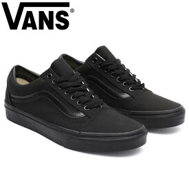 スケボー メンズ スニーカー VANS バンズ OLD SKOOL BLACK/BLACK (VN000D3HBKA) シューズ スケシュー スケートボード レディース ユニセックス SKATE あす楽 公式 正規店 コンビニ受取り可能