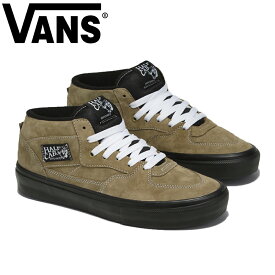 スケボー メンズ スニーカー VANS バンズ SKATE HALF CAB PIG SUEDE OLIVE/BLACK (VN0A5FCDBIQ) シューズ スケシュー スケートボード レディース ユニセックス SKATE あす楽 公式 正規店 コンビニ受取り可能