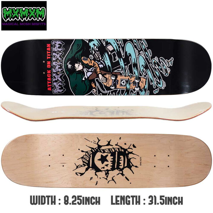 楽天市場】【デッキテーププレゼント】 スケボー デッキ MAGICAL MOSH  