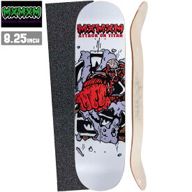 【デッキテーププレゼント】 スケボー デッキ MAGICAL MOSH MISFITS マジカルモッシュミスフィッツ TITAN DECK TITAN 8.25×31.5 [M1899] スケートボード 板 ストリート SKATE DECK あす楽 スケート ボード 初心者 ストリート トリック ランプ ボール [inch:8.25]