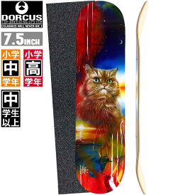 【デッキテーププレゼント】 スケボー キッズ デッキ DORCUS ドーカス FOREVER ZETT DECK スケートボード 板 ストリート SKATE DECK あす楽 スケート ボード 初心者 ストリート トリック ランプ ボール [inch:7.5]