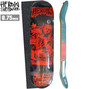 �y�f�b�L�e�[�v�v���[���g�z �X�P�{�[ �f�b�L HEROIN �w���C�� �f�b�L HEROIN WILSON ALLEGORY OF FEAR 8.75 �X�P�[�g�{�[�h �� �X�g���[�g SKATE DECK �X�P�[�g �{�[�h ���S�� [inch:8.75]